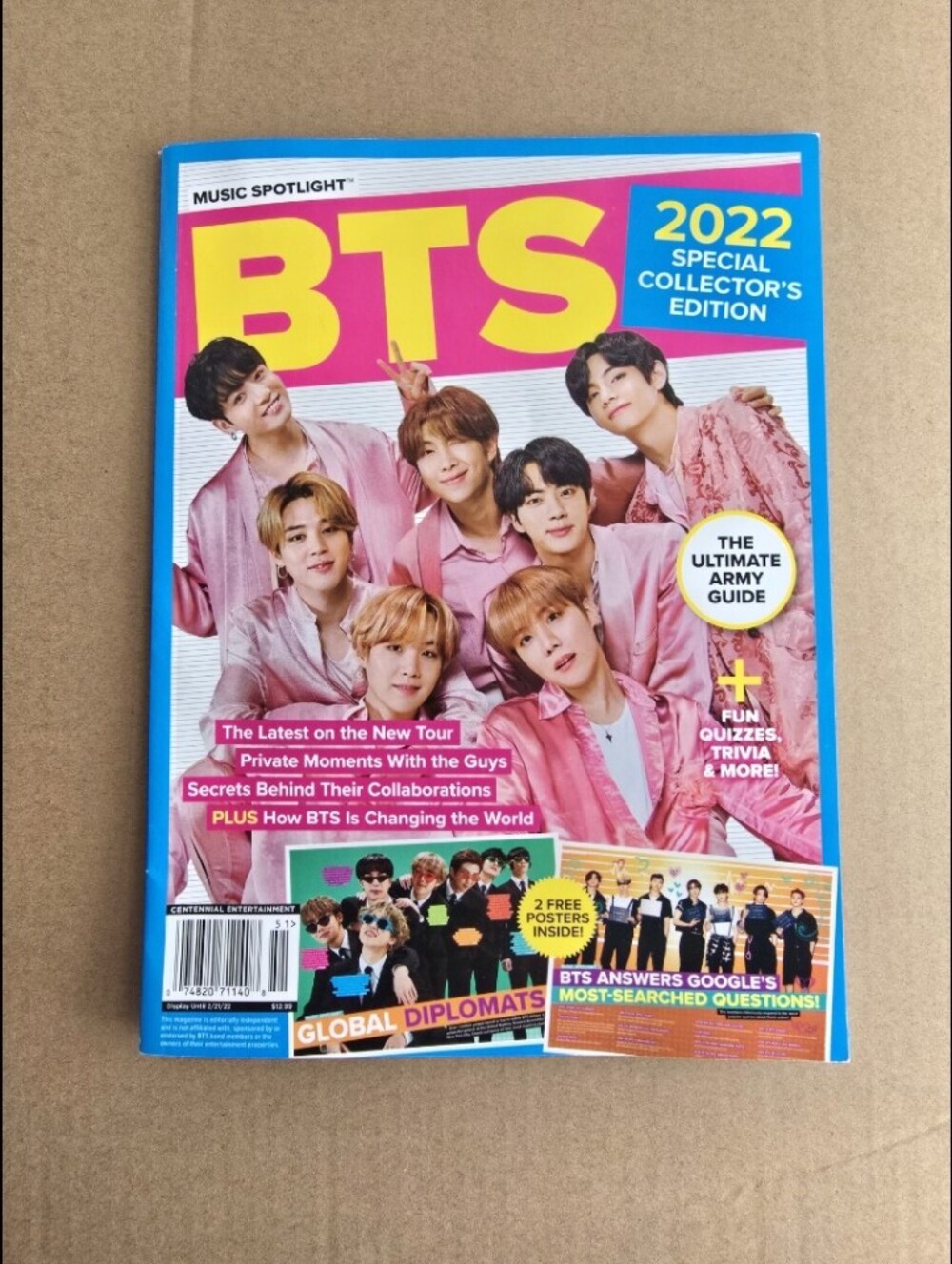 BTS 2022 Special Collector's Edition Magazine